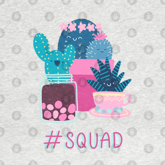 Cactus Squad by Abbilaura